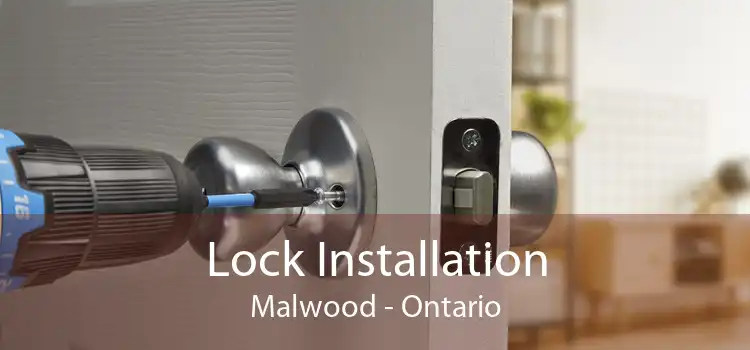 Lock Installation Malwood - Ontario